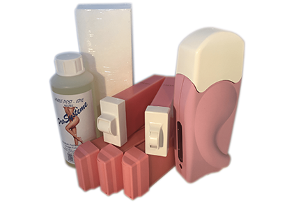 Kit d'épilation free complet corps visage maillot à la cire jetable en roll-on