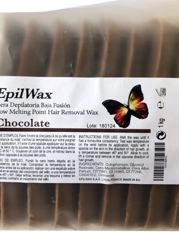 Galets de cire à épiler Pelable chocolat