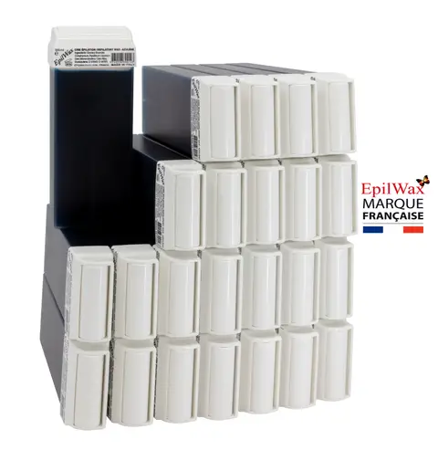 Lot de 24 roll-on de cire au Potassium & Azulène